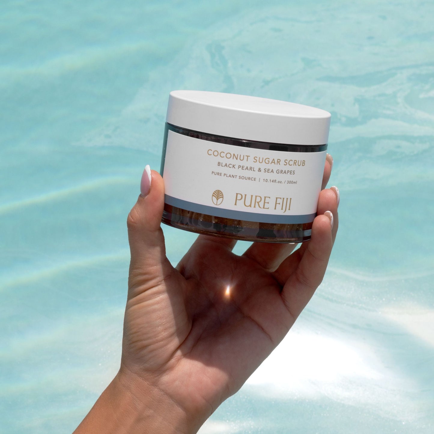 Pure Fiji - Black Pearl & Sea Grapes Sugar Scrub (300ml)