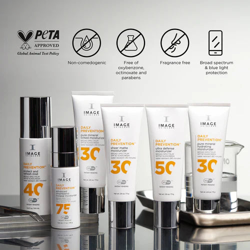 Image Daily Prevention Sunscreen - Pure Mineral Hydrating Moisturiser SPF30 - Full size 73g