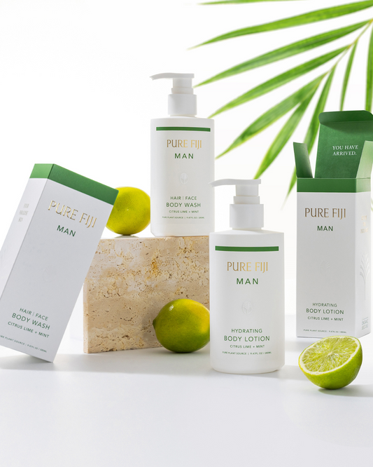 Pure Fiji Man - Body Oil Citrus Lime & Mint 90ml