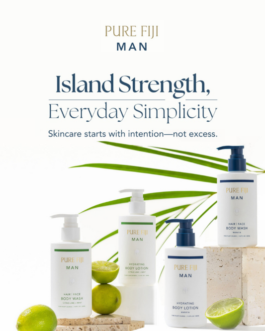 Pure Fiji Man - Hair Face & Body Wash - Mana'ia 280ml