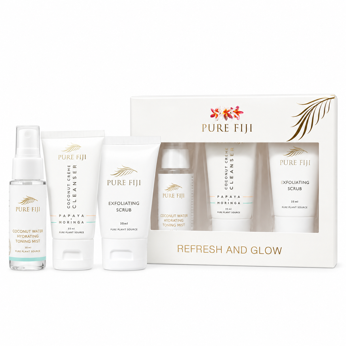 Pure Fiji - Refresh and Glow Facial kit