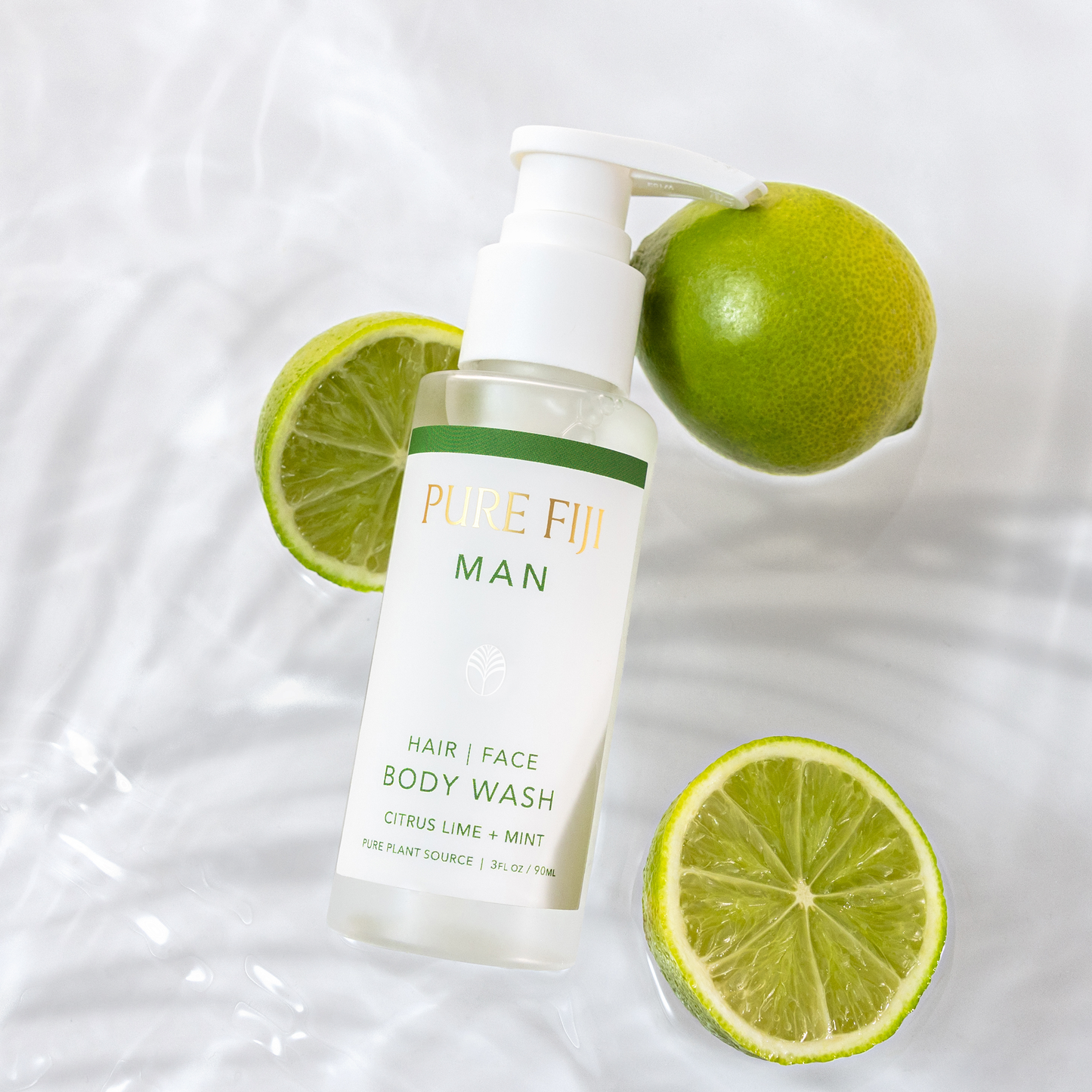 Pure Fiji - MAN - Hair Face & Body Wash - Citrus & Lime 90 ml