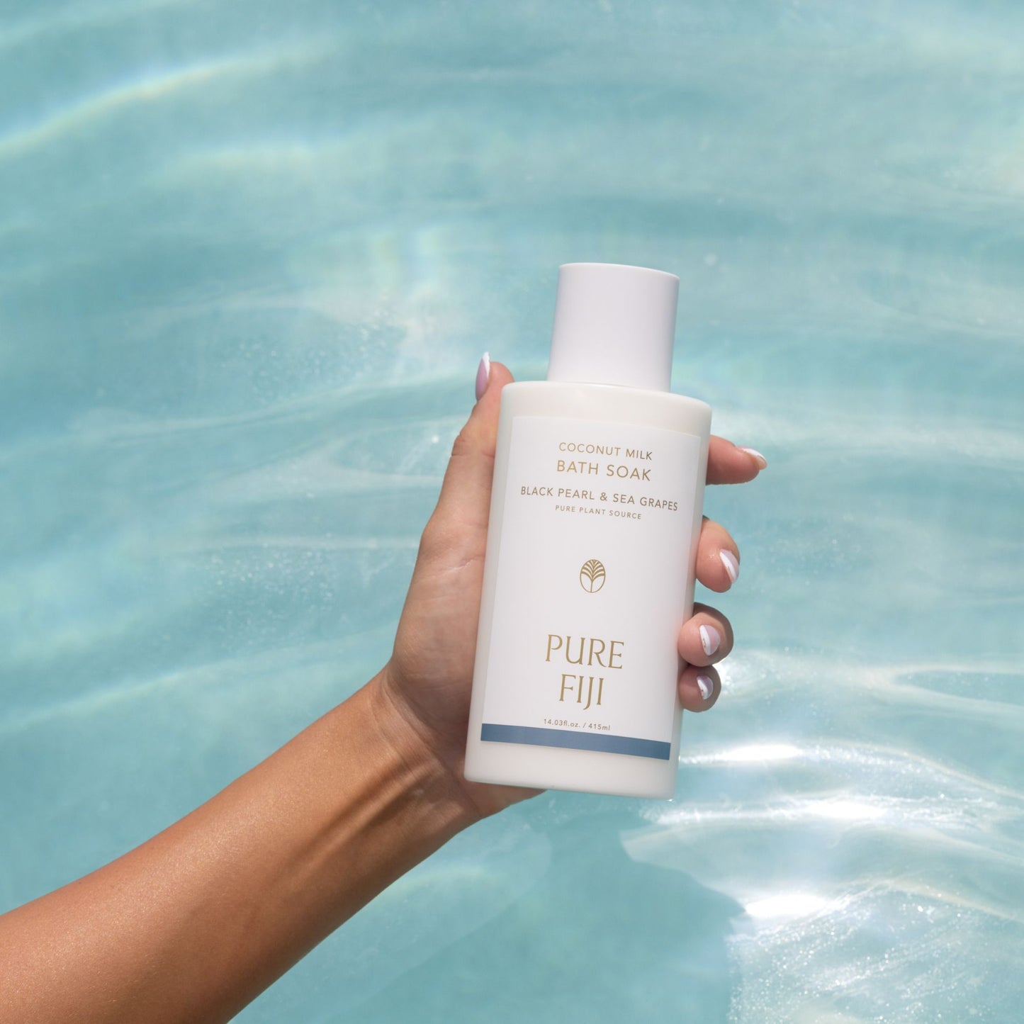Pure Fiji - Black Pearl & Sea Grapes Milk Bath Soak (415ml)