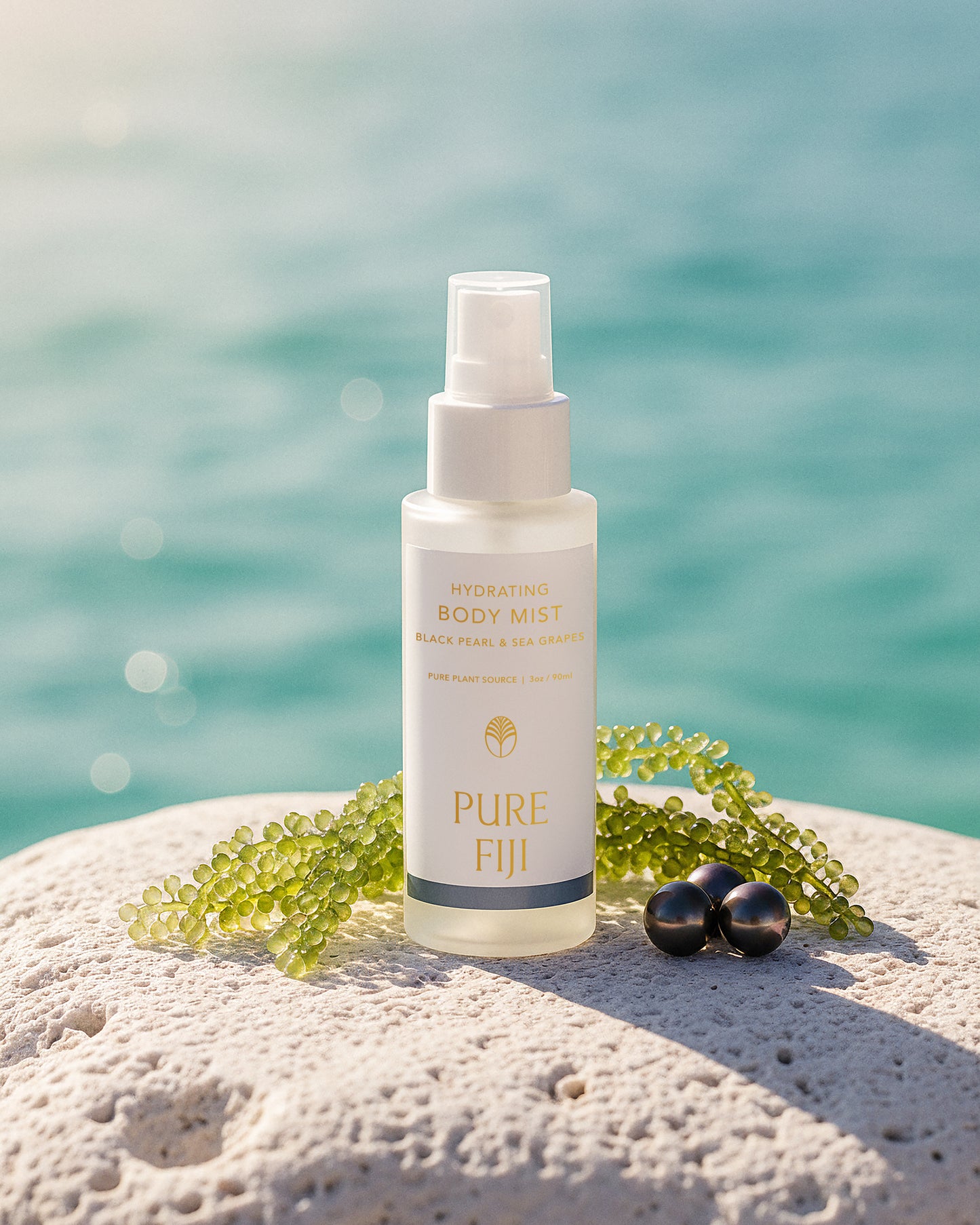 Pure Fiji - Black Pearl & Sea Grapes Hydrating Body Mist Travel (90ml)