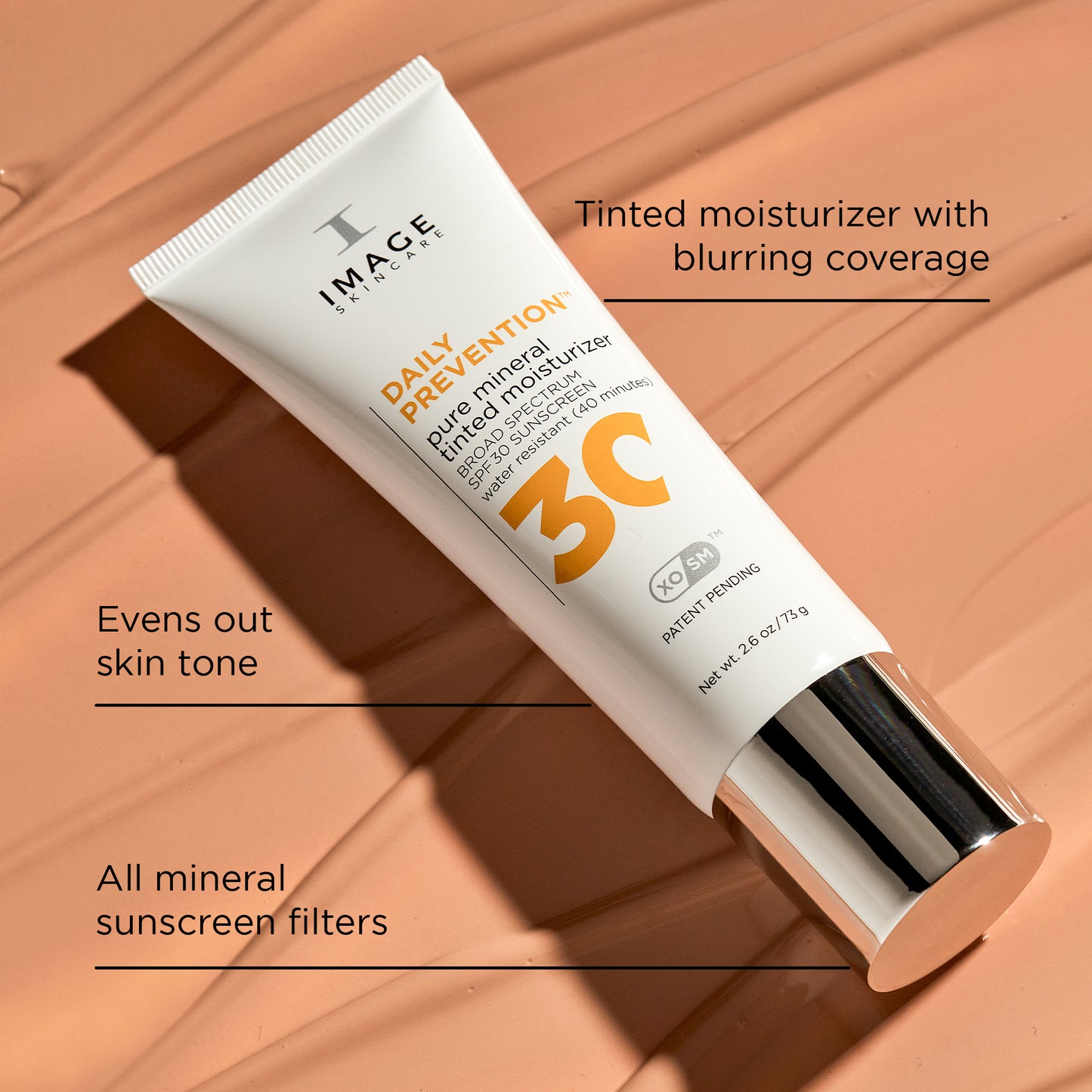 Image Sunscreen - Daily Prevention - Pure Mineral Tinted Moisturiser SPF 30