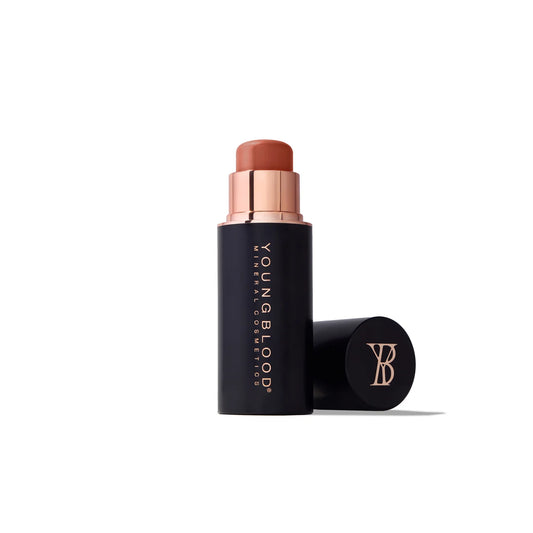 YoungBlood Mineral Cosmetics - VividLuxe Crème Blush Sticks - Tiramisu - Rich Cinnamon