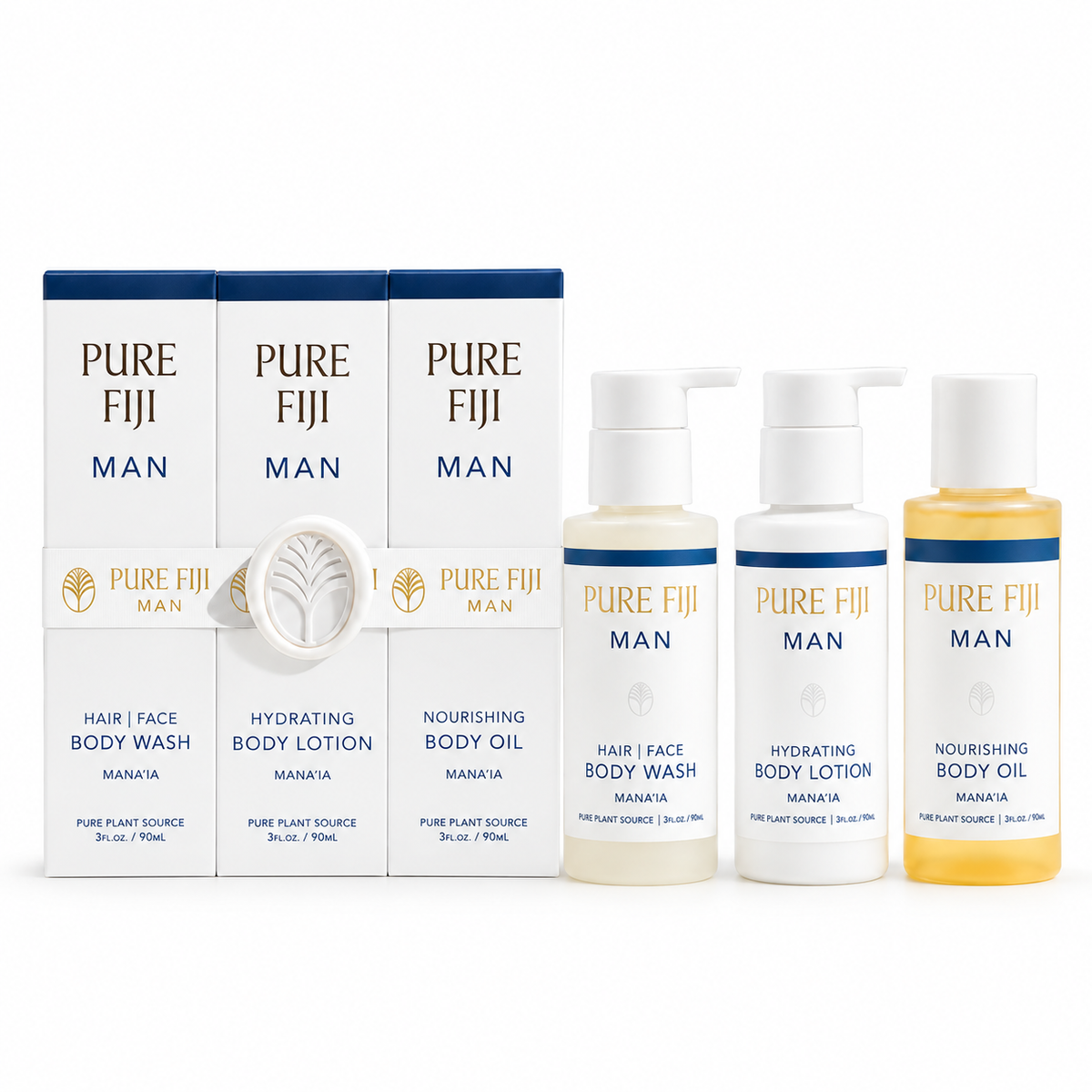 Pure Fiji - MAN Travel Trio - Citrus Lime & Mint