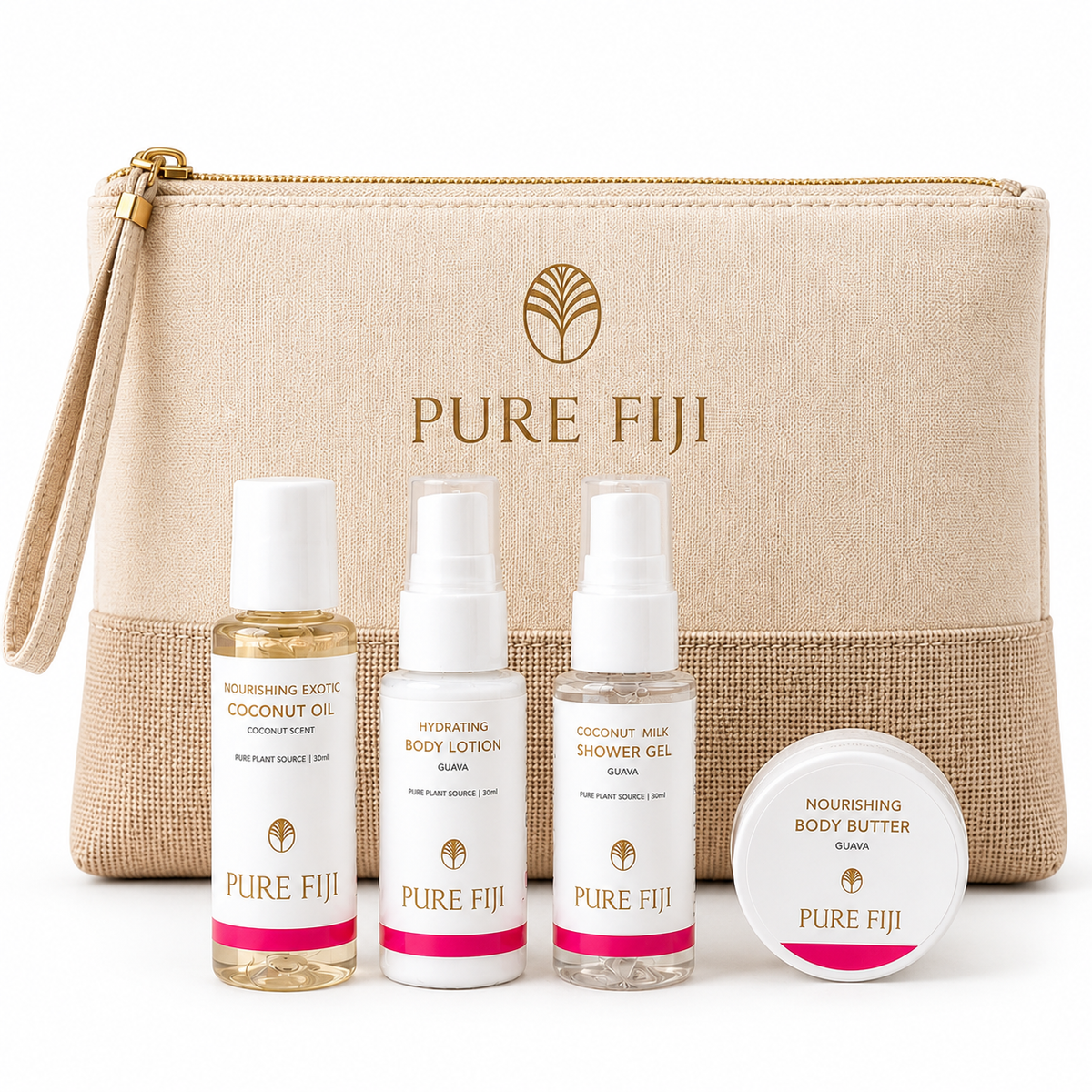 Pure Fiji - Spa Essentials Pouch - Coconut