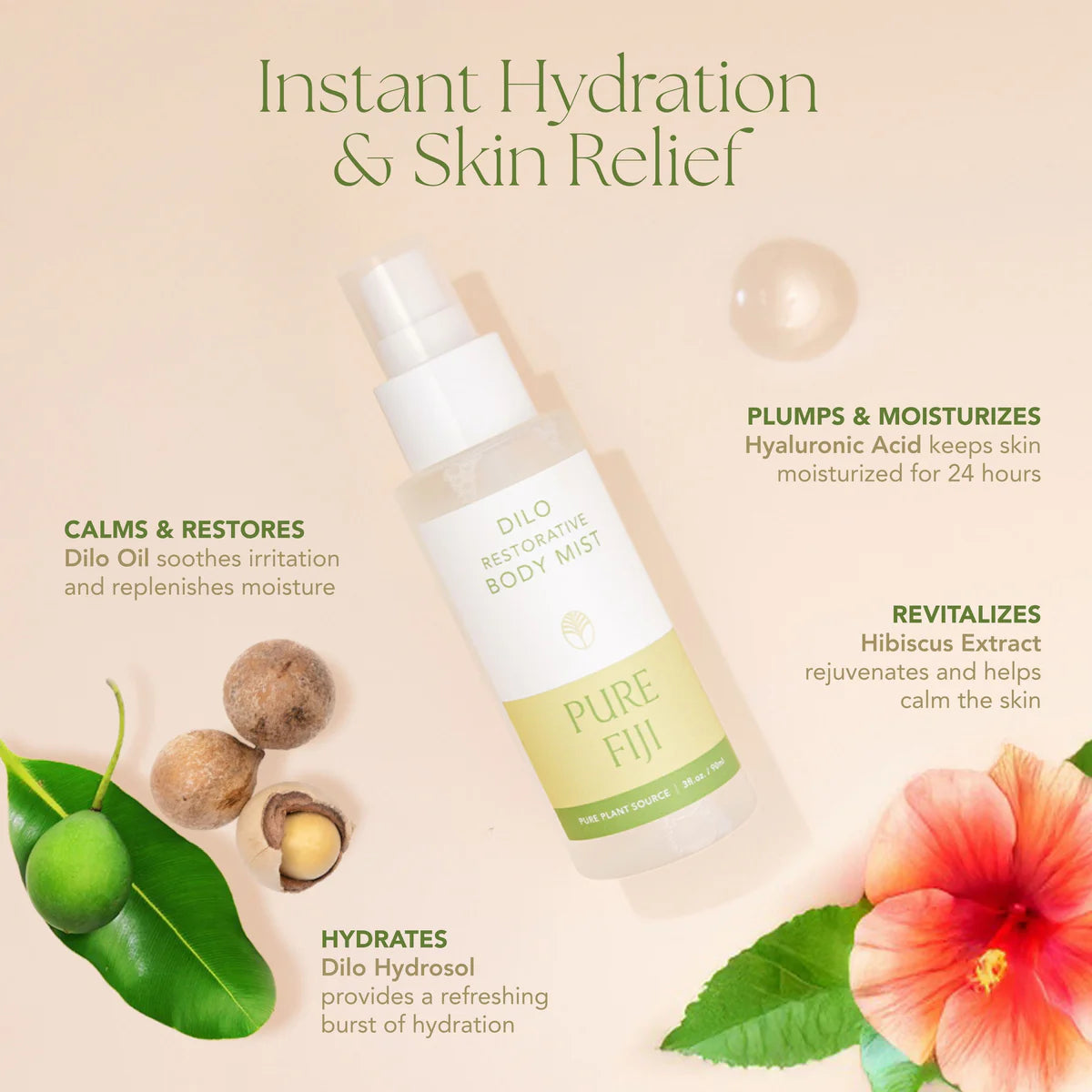 Pure Fiji - Dilo Restorative Body Mist 90 ml