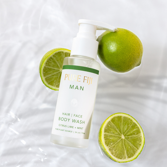Pure Fiji - MAN - Hair Face & Body Wash - Citrus & Lime 90 ml
