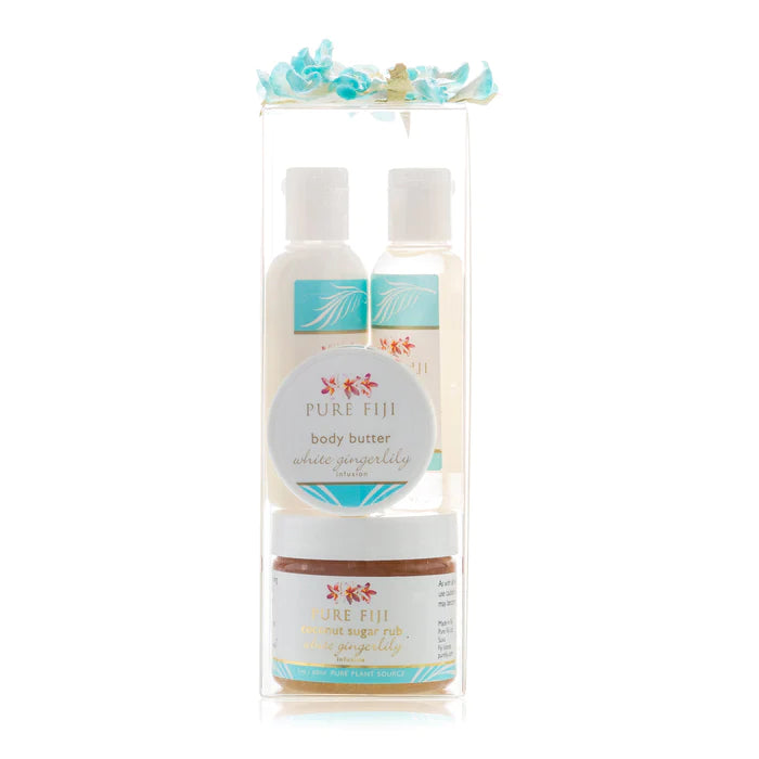 Pure Fiji - Glow Spa Box - White Gingerlily